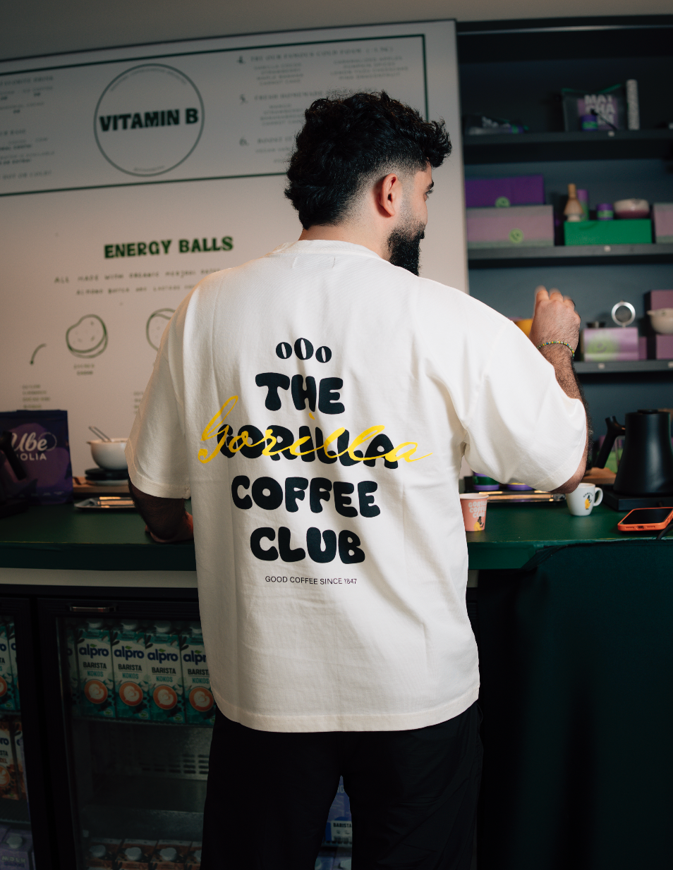 Gorilla T-Shirts Off White | Front Print