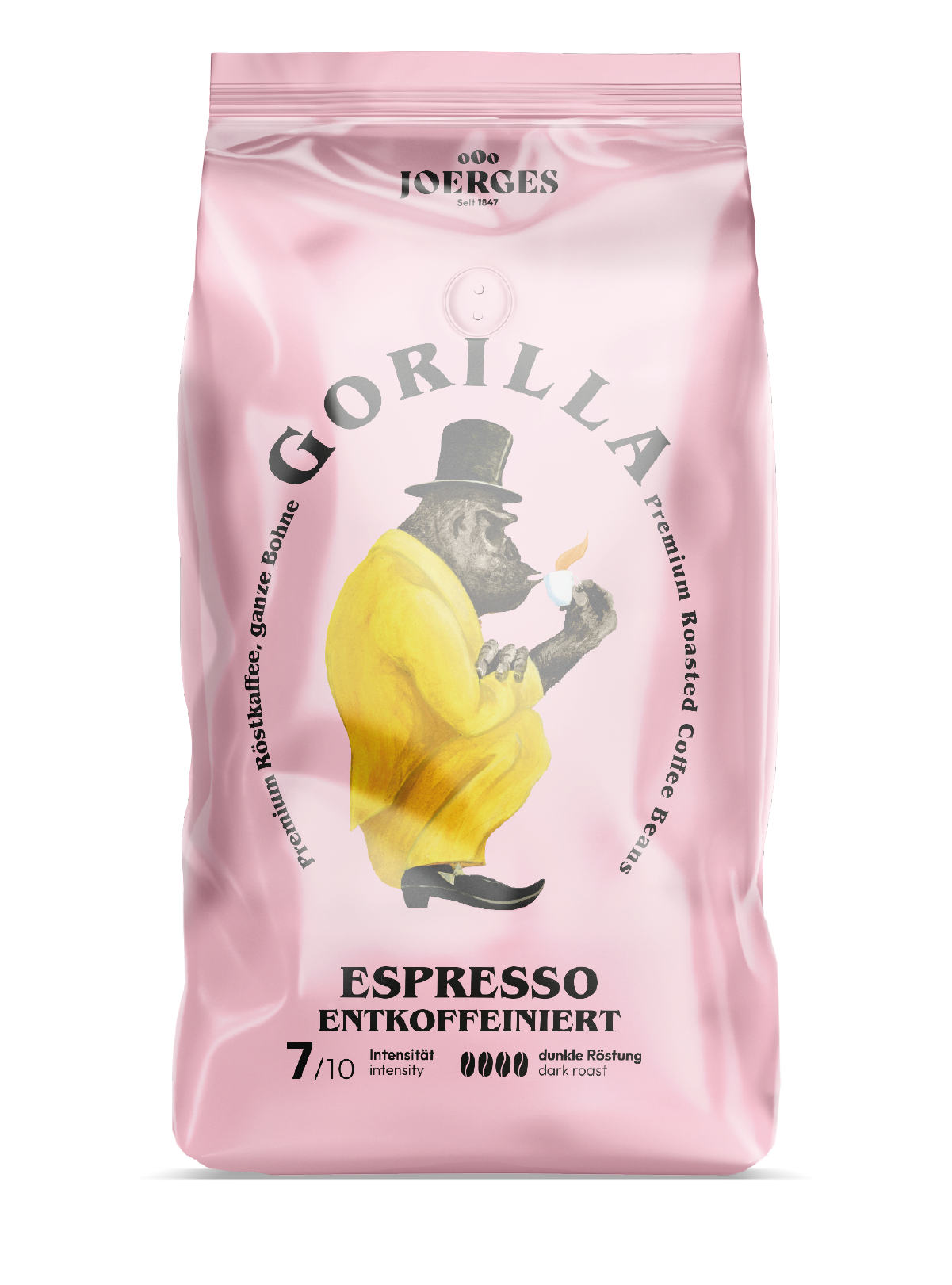 Gorilla Espresso Entkoffeiniert 1.000g