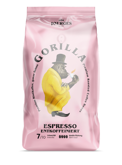 Gorilla Espresso Entkoffeiniert 1.000g