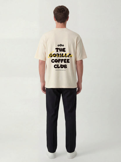Gorilla T-Shirts Off White | Front Print