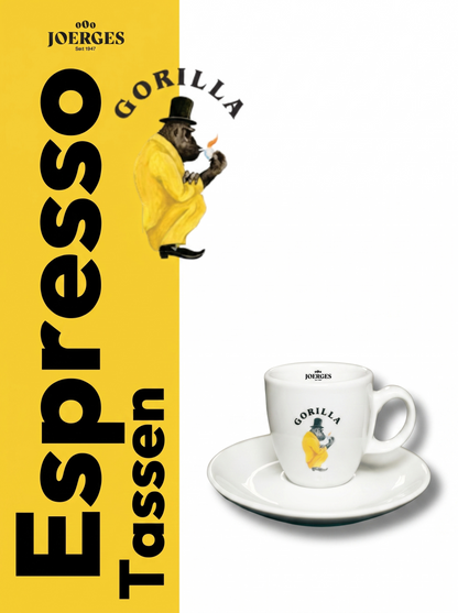 Espressotassen mit Unterteller "Joerges" SET