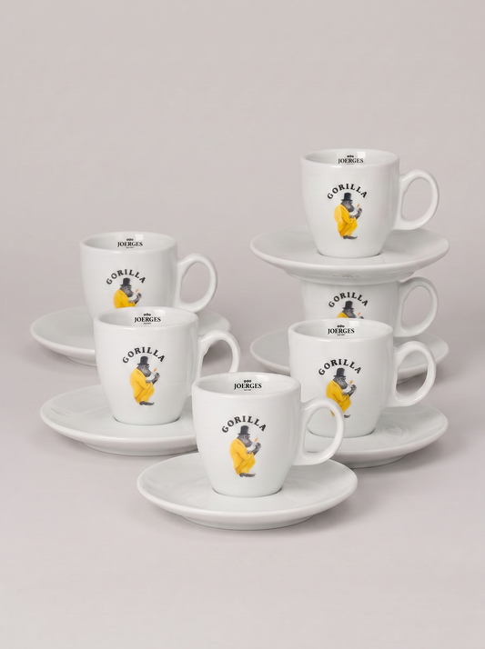 Espressotassen mit Unterteller "Joerges" SET