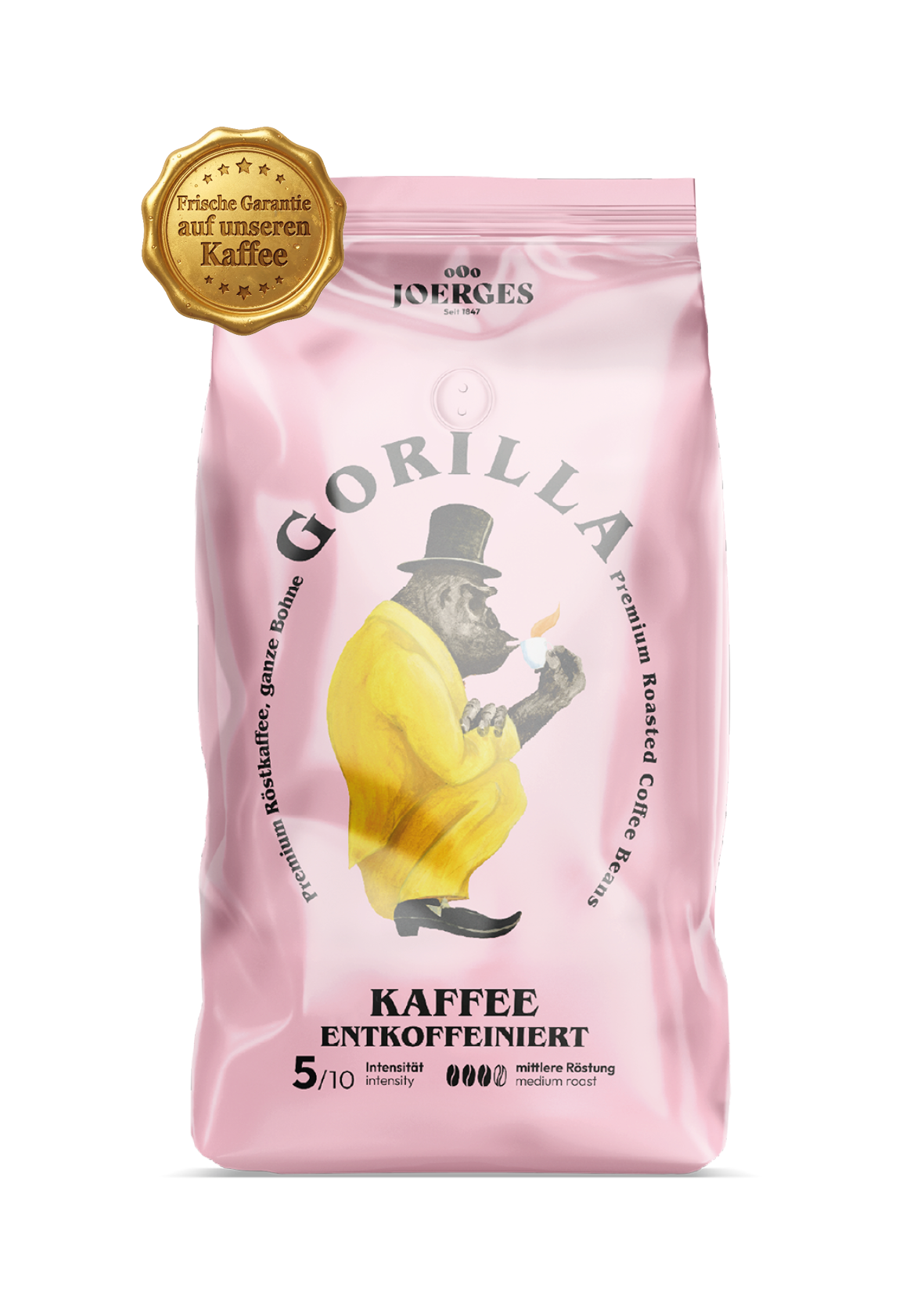 Gorilla Kaffee Entkoffeiniert 1.000g