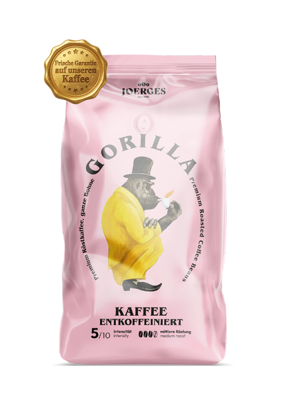 Gorilla Kaffee Entkoffeiniert 1.000g